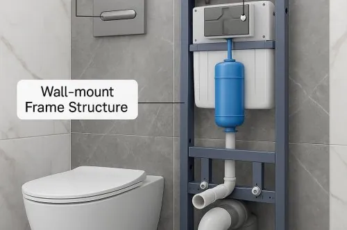 ติดตั้งโถสุขภัณฑ์แบบแขวนผนัง (Wall Hung Toilet) เกาะสมุย: คู่มือฉบับเต็มโดย CHK Structure