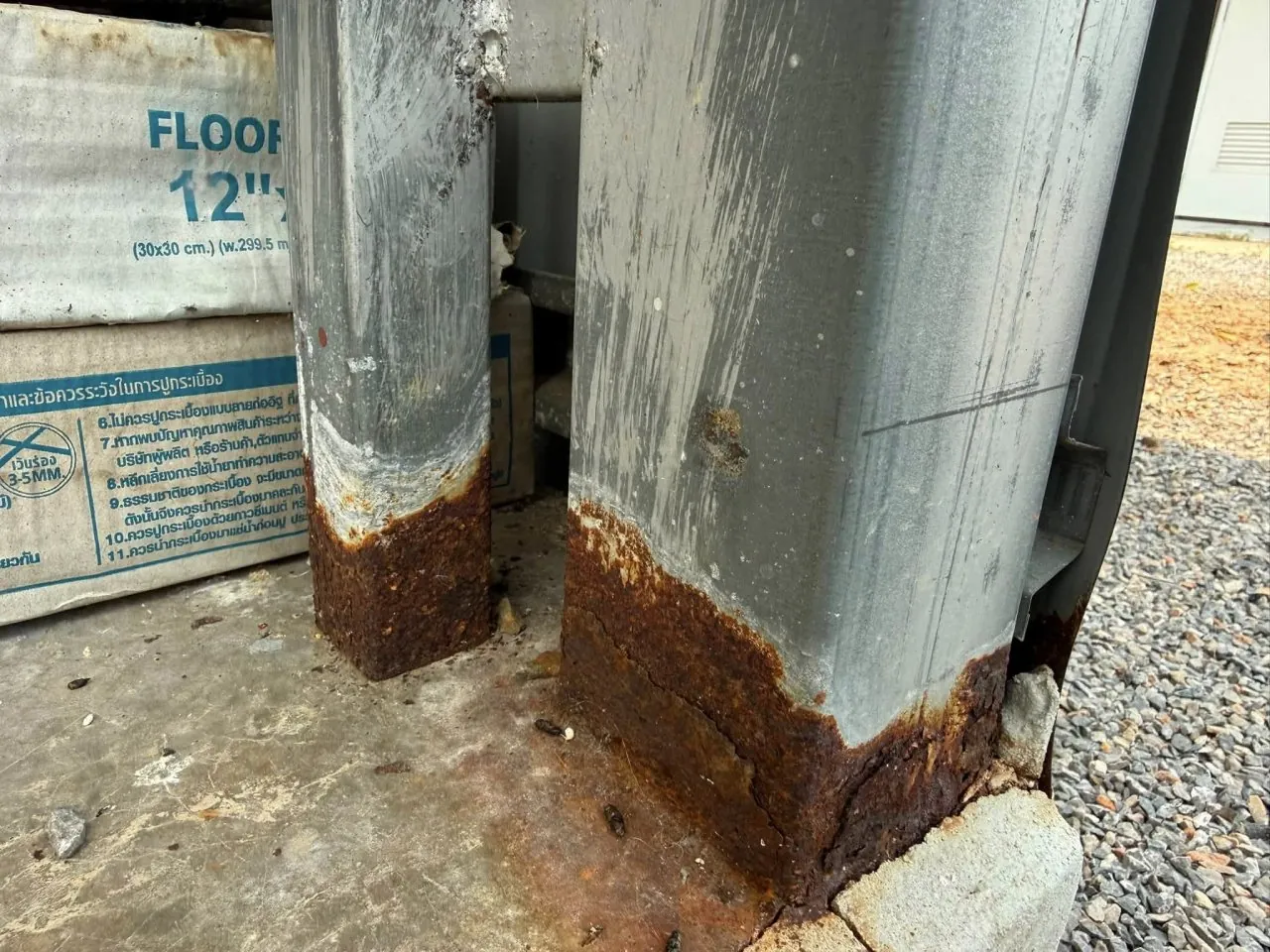 Structural Repair Koh Samui | Fixing Rusted Steel Columns & Pillars