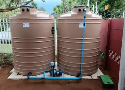 Professional Water Pump and Tank Installation in Koh Samui | CHK Structure